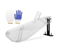 Turodeuo Stand Table Saw Protective Cover, 4-10 Inch Anti Dust Table Saw Guards,Dustproof Clear Plastic Case-for Most Table Saw B
