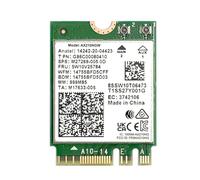 Turodeuo WiFi 6E AX210 Bluetooth 5..2 Wireless Network Card 5374Mbps 2.4Ghz 5Ghz 6Ghz 802.11ax Wifi Adapter for PC Laptop