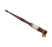 Turodeuo Wood Calligraphy Dip Pen English Calligraphy Pen Copperplate Script Oblique Dip Pen Holder with Glass Nibs Accessories,A