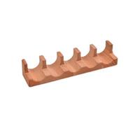 Turodeuo Wood Sushi Tacos Holder Taco Stand Serving Rack Divider Taco Rack Tray Plates for Home Restaurant Dining E