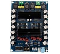 Turodeuo XH-M641 TPA3116D2 DC12V 24V 150W X 2 Audio Digital High Power 2 Channels Car Amplifier with Boost Board G2-010