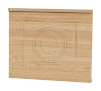 Turosur Wooden Cutting Chopping Board with Measurements Large Cutting Board with Double Sided Counter Edge 61cm * 51cm * 3cm for Kitchen