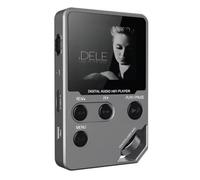 Turozen MP3 Music Player Rotary Zinc Alloy 8GB FM Radio TXT E-book | Compact MP3 player with FM radio and TXT e-book support; 8GB internal, USB 2.0, mic recording, 3.5mm jack, expandable memory.