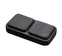Turozen USB Macro Keyboard 2-Key Customizable Macros for Quick Shortcuts | Separated key line enables easy plug/unplug; this portable design supports carry and allows quick field replacements.