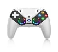 TURPOW Wireless Controller for PS-5, Compatible with PS-5 Pro/Slim/PC, Dual Vibration, Marco/Turbo Function, 3.5mm Audio Jack, 6-Axis Motion Gamepad with Speaker