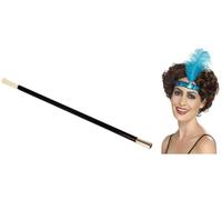 TURQUOISE BLUE Sequin & Feather Charleston Flapper 1920s Headband & Fake Plastic Prop Cigarette Holder 1920 Fancy Dress Party