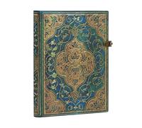 Paperblanks Hardcover Journal Turquoise Chronicles – Lined Midi