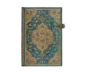 Turquoise Chronicles Mini Lined Hardcover Journal: Lined Mini