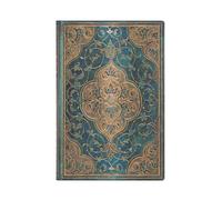 Turquoise Chronicles Mini Lined Journal: Flexi softcover 80 gsm ribbon marker