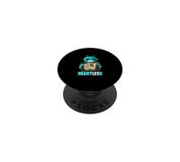 Turquoise Color Built Heartless Turquoise Graphic PopSockets Adhesive PopGrip