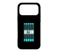 Turquoise Color Focus On Your Money Turquoise Graphic Case for iPhone 17 Pro Max