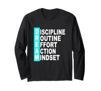 Turquoise Color More Than A Dream Turquoise Graphic Long Sleeve T-Shirt