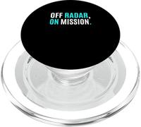 Turquoise Color Off Radar, On Mission. Turquoise PopSockets PopGrip for MagSafe