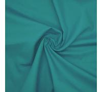 Turquoise Cotton Jersey Knit Fabric - Soft Stretch Material - Sample Size 10cm x 15cm - Ideal for Sewing, Dressmaking, DIY & Craft Projects