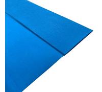 Turquoise Crepe Paper Sheet 50cm x 2m 17GSM 35% Stretch Craft Paper - Ideal for Kids Art, DIY Decorations & School Projects, School Art and Craft Supplies