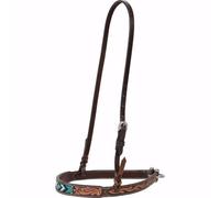Turquoise Cross Turquoise Beaded Noseband Dark Oil, 1
