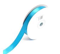Turquoise Double Faced Satin Ribbon 10mm width (3/8") - 50 Meters (full reel) crafts gift wrap floristry