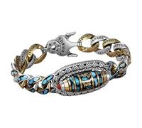 Turquoise Stones Bracelet for Women Natural Stone Beads Bracelet Round Gemstone Accessory Great Birthday Gift