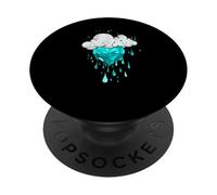 Turquoise Storms Can't Dim My Shine Turquoise Graphic PopSockets Adhesive PopGrip