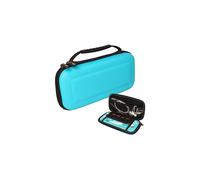 (Turquoise) Switch Lite Case, Hard Protective Carry Travel & Storage Cover Designed for Nintendo Switch Lite, 8 Game Card Slots + Accessories