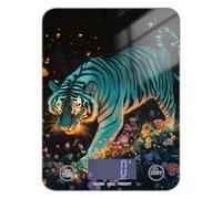 Turquoise Tigers waterproof food scale for diet 11lb/0.18oz, 5kg/5g scale in grams and oz with 4 unit for weight loss Meal Prep Spices (Batteries not Included)