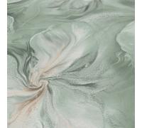 Turquoise Wallpaper Roll Liquid Floral Marble Glitter Vinyl Erismann 10514-18