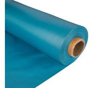 Turquoise Waterproof Canvas Fabric - Durable, Flexible 100% PU Polyurethane, 150GSM, 0.8mm Slim, 150cm Wide - for Deckchairs, Outdoor Beanbags & Awnings - Material by The Half Metre