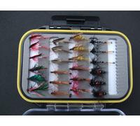Turrall Trout Fly Pod Box Selection of 24 Scottish Loch Flies