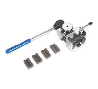 Turret Type Brake Pipe Flaring Kit With Dies & Clamp Blocks - Cam-Action Body