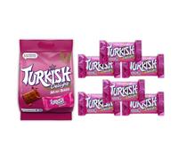 Turrkish Delight Bundle - 6 Full Size Turrkish Bars 51g + Mini Delight Pack 105g (7 Pieces) - Enjoy the Classic Taste in Every Bite