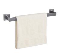 TURS Towel Bar Bathroom Towel Rail Hanger 20-Inch Stainless Steel Rustproof Wall Mount, Grey Finish,Drilling Installation