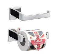 TURS Towel Ring Contemporary Style Stainless Steel 304 Chrome Bathroom Accessories (Towel Ring) (Toilet Paper Holder *2)