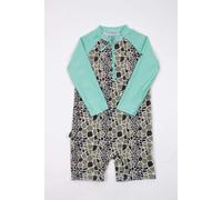 Turtl Kids' Recycled One Piece Swimsuit in Aqua - 5-6 yrs - aqua