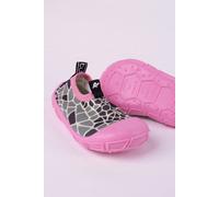 Turtl Kids' Recycled Water Shoes in Pink & Shell Print - 2-3 UK - print-pink