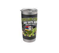 Turtle 100 Days Done School Finish Line Student Stainless Steel Insulated Tumbler