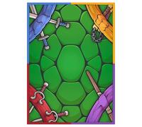 (Turtle) 100% Hand-Drawn 100ct Textured Matte TCG/MTG Card Art Sleeves by Realm Guard