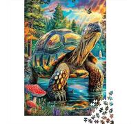 Turtle 1000 Piece Jigsaw Puzzle for Family - Fun Challenge for Adults & Kids, 52x38cm/1000pcs