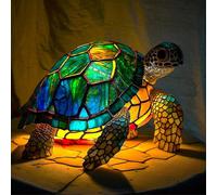 (turtle) 2024 Animal Table Lamp Series Stained Glass Animals Shape Table Lamp 3d Animal Shape Table Lamps For Home Decorations For Home,hw