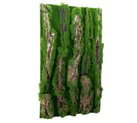 Turtle Aquarium Decoration - Bark and Moss Pattern Background, Lightweight Waterproof Sheet, Realistic Improvement 'Reptile Habitat | Sturdy Surfaces That A Pet