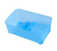 Turtle Aquarium Kit, Deepened Turtle Tank, Aquatic Terrapin Starter Kit, Heat Lamp Compatibility, Versatile Habitat, 31.5x21x12.5cm/12.4x8.27x4.92 Inches, For Crabs Crayfish