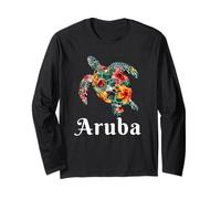 Turtle Aruba Souvenir/Aruba Long Sleeve T-Shirt