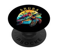 Turtle Aruba Souvenir/Aruba PopSockets Adhesive PopGrip