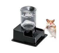 Turtle Automatic Feeder, Terrarium Food Dispenser, 10 Oz Bearded Dragon Water Bowl, Moldable Reptile Feeder, for Gecko Frog Hermit Crab Amphibian, Tank Habitat Automatic Feeding Device