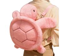 Turtle Backpack - 40 cm Cute Adjustable Straps Costume Plush PP Cotton for Playtime Family Travel Everyday Festivals Outdoor Birthday School Girls Children's Backpacks Travel, pink, Siehe Beschreibung