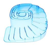 Turtle Basking Ladder Platform with Stepped Design for Aquarium Tanks | Blue Floating Island, Smooth Surface and Easy Cleaning, for Semi Aquatic Turtles and Habitat Decor