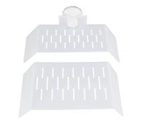 Turtle Basking Platform Plastic Strong Suction Cup Antislip Turtle Ramp Climbing Shelf for Reptile Resting 2 Pieces