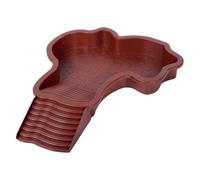 Turtle Bath Pool Tray - Hermit Crab Water Tub, Amphibian Rising Bowl, Reptile Habitat Bowl - Accessory, Ladder Station, Water Piece During The Terrarium - Se