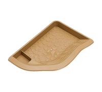Turtle Bath Tub | Anti-slip | 24.2x16.5x2.8cm | Reptile Bathing Pool | Large Landscape Pool Bowl | Comprehensive Reptile Dish | For Aquarium Bearded Dragon Aquatic