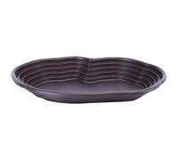 Turtle Bathing Pool, Large Size Tortoise Water Dish, Round Hole Climbing Toy with Drainage Pipe, Fun Aquarium Ornament, Ideal for Tortoise Tanks and Reptile Habitats, 15.35x10.63x1.97 inches
