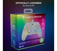 Turtle Beach Afterglow Wave Grey Wired RGB Gaming Controller with Mappable Buttons, Hall-Effect Hair Triggers and Audio Controls. Licensed for Xbox S